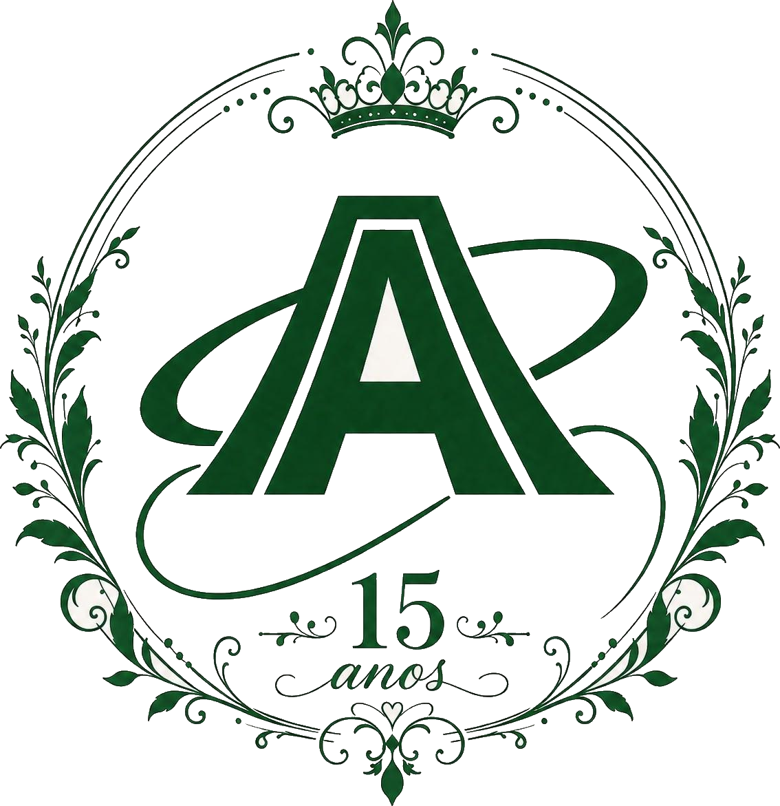 Brasão Amajory 15 anos